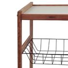 Fruteira Tramontina Utilínea Em Madeira Mista Com Estante E 2