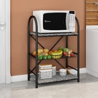 Fruteira Vintage Zeldris Preto Com Tampo Granito