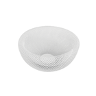 Fruteira Zena Telada Branca Grande Aço Delinia