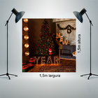 Fundo Fotográfico Backdrop Natal Ano Novo 1.5x1.5mp1712
