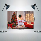 Fundo Fotográfico Backdrop Sala Iluminada Natal 2.2x1.5mp1761