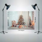 Fundo Fotográfico Helanca Natal Dourado Espelho 2.2x1.5mp1752