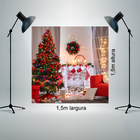 Fundo Fotográfico Helanca Sala Iluminada Natal 1.5x1.5mp1722