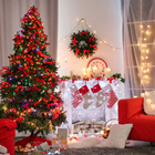 Fundo Fotográfico Helanca Sala Iluminada Natal 1.5x1.5mp1722