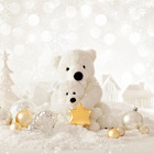 Fundo Fotográfico Helanca Urso Branco 1.5x1.5mp1726