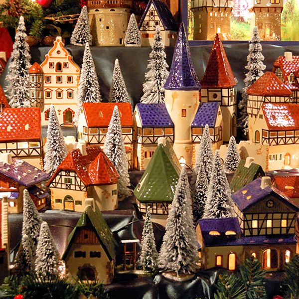 Fundo Fotográfico Infantil Casinhas Natalinas 1.5x1.5mp1702