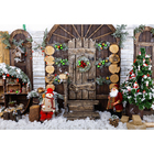 Fundo Fotográfico Newborn Casa Bonecos Natal 2.2x1.5mp1736