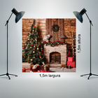 Fundo Fotográfico Newborn Coruja Natal 1.5x1.5mp1703