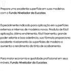 Fundo Nivelador Eucatex Branco 3600ml