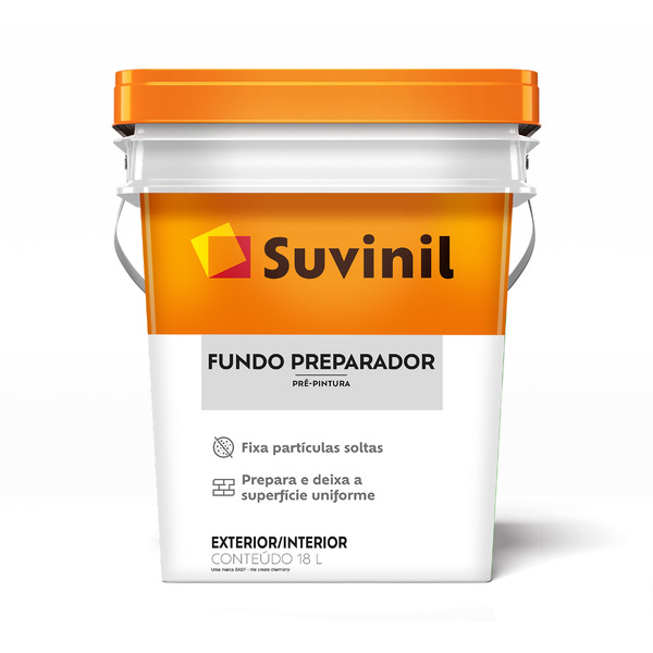 Fundo Preparador de Parede Pré-pintura 18l Suvinil
