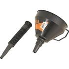 Funil Plástico Preto Com Bico Flexivel 160mm - Disma