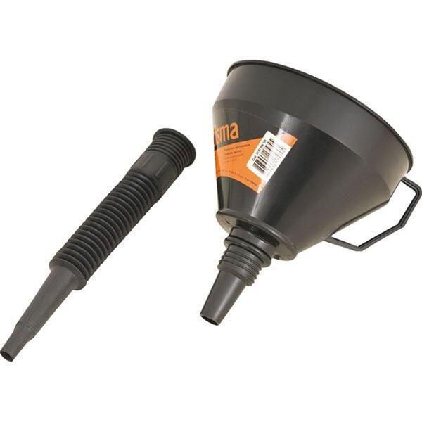 Funil Plástico Preto Com Bico Flexivel 160mm - Disma