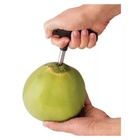 Fura Coco Verde Em Inox Abridor Furador Perfurador Manual