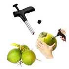 Fura Coco Verde Em Inox Abridor Furador Perfurador Manual