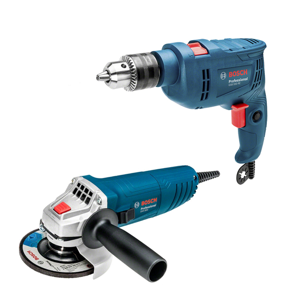 Furadeira Bosch com Esmerilhadeira 550W 1/2'' 127V (110V) GSB 550+GWS 850