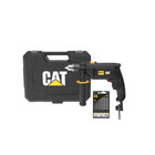 Furadeira Caterpillar de Impacto com Kit Brocas e Maleta 750W 1/2"13mm 220V DX17.1