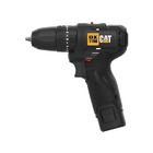 Furadeira Caterpillar de Impacto com Maleta Carregador e Bateria 12V 3/8" DX1160