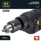 Furadeira Com Impacto Oz Modelo Id1000 Voltagem 127v 127v