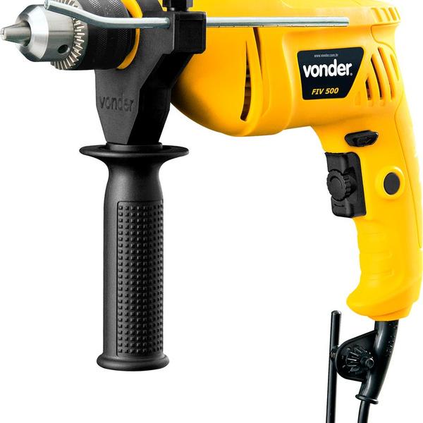Furadeira De Impacto 1/2" 500 Wats 220 Volts Fiv500 - Vonder