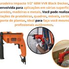 Furadeira De Impacto 1/2'' 5 60w Vvr Black & Decker  110v