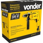 Furadeira De Impacto 3/8" 500 Watts 127 Volts Fiv595 Vonder