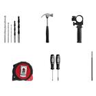 Furadeira De Impacto 3/8"" Com Maleta E Acessórios 650w Nffi-