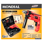 Furadeira De Impacto 3/8"" Com Maleta E Acessorios 650w Nffi-