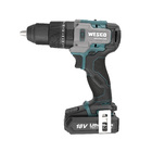 Furadeira de Impacto a Bateria Wesco Brushless com 2 Baterias 2Ah Carregador e Maleta 18V WS2419K2