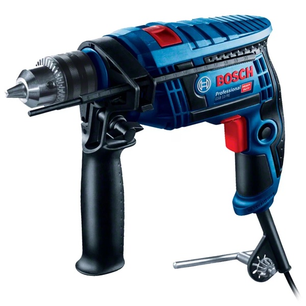 Furadeira De Impacto Bosch Gsb 13 Re 750w Profissional - 127v