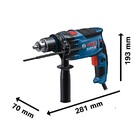 Furadeira De Impacto Bosch Gsb 16 Re 850w 127v  Profissional