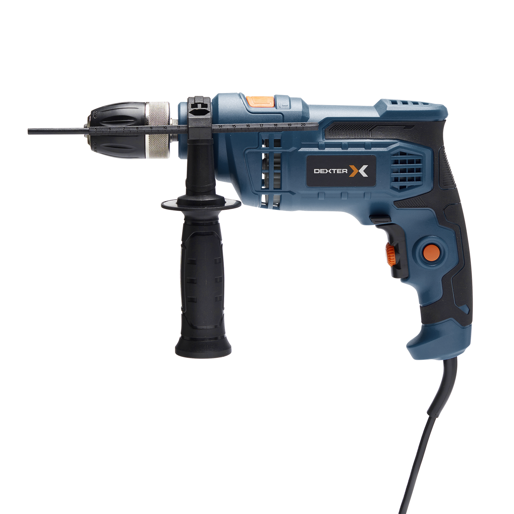 Furadeira de Impacto Dexter 900ID2.5BK3 900W 220V com Brocas e