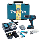 Furadeira e Parafusadeira de Impacto 1/2" 18V DHP482RAE Bivolt Makita