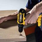 Furadeira E Parafusadeira Impacto Para Concreto Com Bateria E