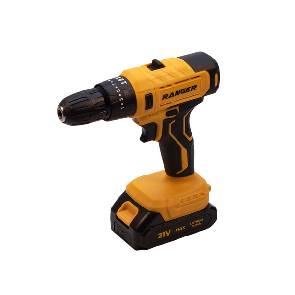Furadeira e Parafusadeira de Impacto Ranger a Bateria 21V 3/8