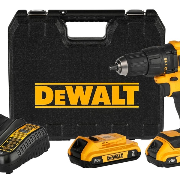 Furadeira Parafusadeira 20v 1/2" Maleta Brushless Dcd7771d2 D