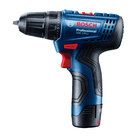 Furadeira e Parafusadeira 3/8" 12V GSR 120-Li com Maleta,  2 Baterias e Kit 21 Peças Bosch