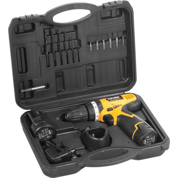 Furadeira Parafusadeira À Bateria 1/4" 10,8 Volts Bivolt Pfv0