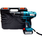 Furadeira Parafusadeira Bateria 12v Com 13 Acessórios Carrega