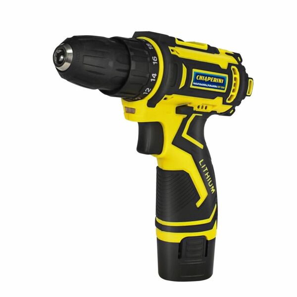 Furadeira Parafusadeira Chiaperini 1350 3/8 A Bateria 12v 1.3