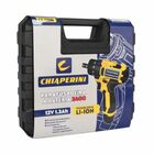 Furadeira Parafusadeira Chiaperini 2400 1/4 A Bateria 12v 1.3