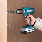 Furadeira Parafusadeira De Impacto 1/2" A Bateria 18 Volts -