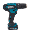 Furadeira e Parafusadeira de Impacto 3/8" 12V HP333DWYX3-P com 2 Baterias e 1 Jogo de Brocas para Concreto Makita