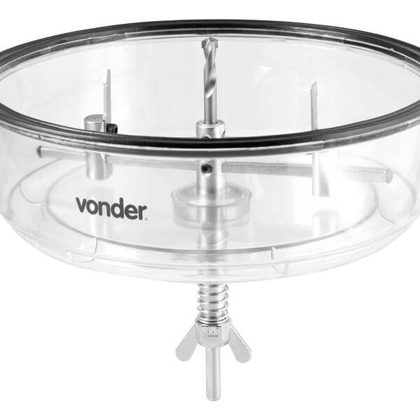 Furador Ajustável De 40 A 200mm Com Coletor - Vonder