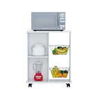 Furteira Com 2 Cestas Barcelona Branco