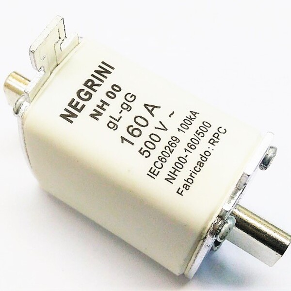 Fusível Nh-00 Gl/gg 100ka 500vca 160a