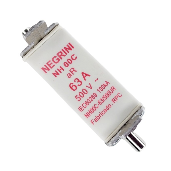 Fusível Nh-00c Ultra Rápido 500 Vca 63a