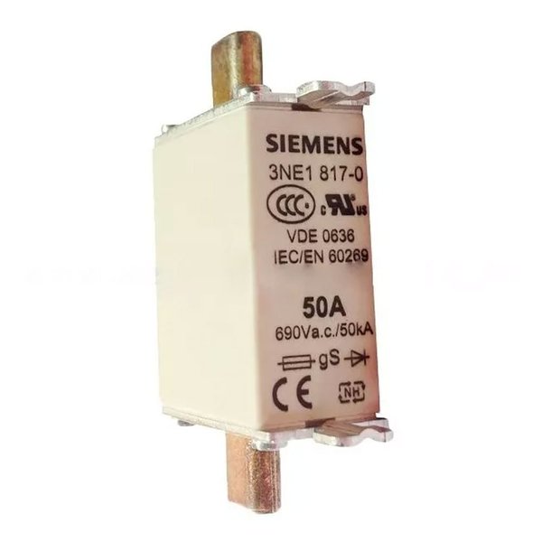 Fusivel Nh 50a Sitor 3ne18170 Siemens