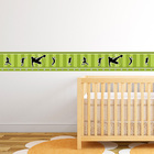 Futebol Adesivo De Parede Infantil Verde Faixa Border