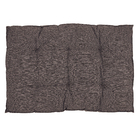 Futon Alto 120x80cm Linho Linen Marrom