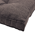 Futon Alto 120x80cm Linho Linen Marrom